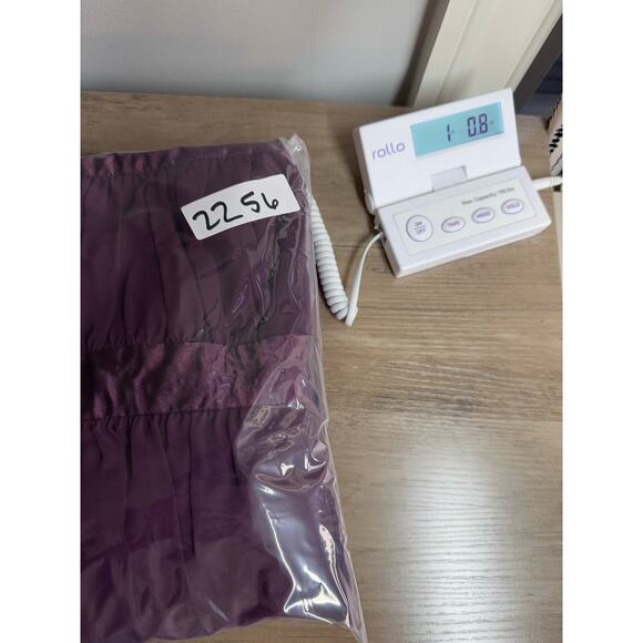 VTG Y2K Jessica McClintock Empire Dress 12 Plum Halter Chiffon Prom Bridesmaid - Picture 16 of 16